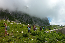 Адыгея тур через горы к морю, тур поход 30-ка пеший маршрут