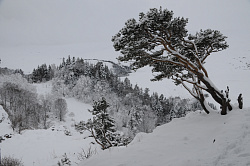 Фото зимы природа в горах на юге России, автор фото Черных В.Е.