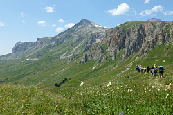Поход Тридцатка тур маршрут 30 через горы к морю пеший поход
