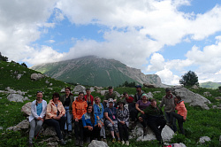 Туризм на Кавказе, маршрут 30 через горные перевалы к морю