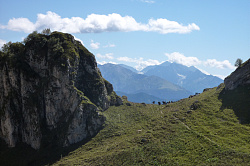 Инструкторский перевал, маршрут 30 через горы к морю тур поход 30-ка
