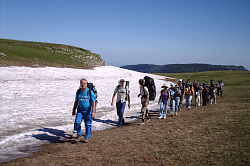 Поход через горы Адыгеи к морю, тур маршрут 30