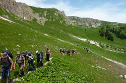 30-ка маршрут через горы к морю тур поход