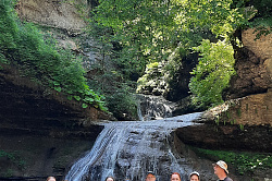 Отдых в Адыгеи, знаменитый тур маршрут 30 через горы к морю