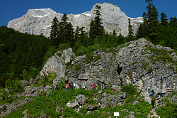 Пеший тур маршрут 30 через горы к морю, поход из Адыгеи