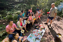 Маршрут 30 - обед туристов