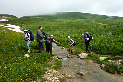 Пеший тур маршрут 30 через горы к морю поход