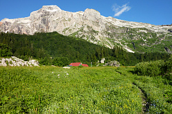 горная 30-ка тур маршрут через горы к морю пеший поход из Адыгеи