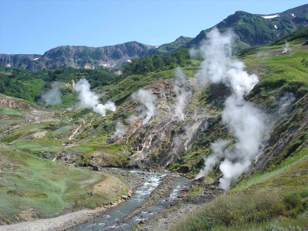 Гейзеры на камчатке фото