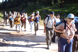 Пеший поход через горы к морю тур маршрут 30