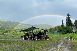 Туристский приют Фишт. Легендарный маршрут 30 через горы к морю