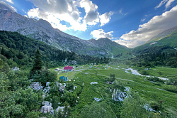 Маршрут 30, приют Фишт тур через горы к морю