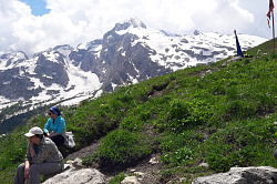 Тур поход 30-ка маршрут через горы к морю пеший из Адыгеи