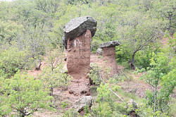 Каменные грибы в Крыму, балка Сотера, активный тур в Крыму
