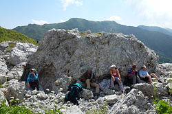 Отдых в горах Адыгеи, маршрут 30 через горы к морю тур поход