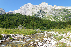 Гора Фишт в походе через горы к морю маршрут 30