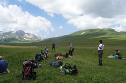 Тур через горы к морю, маршрут 30 пеший поход из Адыгеи в горах