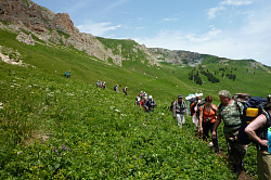 тур на Кавказе 30-ка маршрут 30 поход