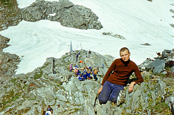 Туризм и отдых в СССР. Кавказ, Клухорский перевал, 43 всесоюзный маршрут из Пятигорска через горы в Сухуми, 1984 год