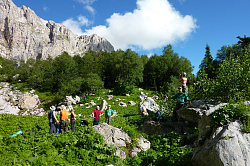 Через горы Адыгеи к морю маршрут 30 тур поход