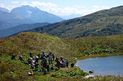 30-ка пеший тур маршрут 30 через горы к морю поход в горах