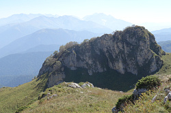 Август в горах, маршрут 30-ка пеший через горы к морю тур поход