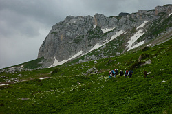 Поход через горные перевалы к морю, маршрут 30 тур