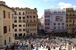 Фото Италии / площадь в Риме