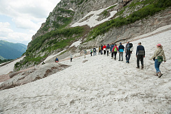 Ледник на Кавказе, тур маршрут 30