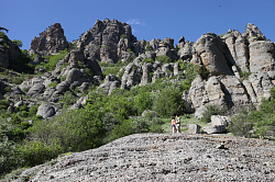 Фото с туров в Крыму В край Крымских гор  и  Крымский горный калейдоскоп