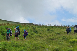 Туристический поход через горы к морю, маршрут 30