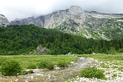 Маршрут 30 пейзаж гор, поход к морю