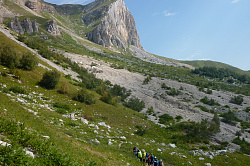 Поход в горах Кавказа через горы к морю маршрут 30