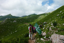 Тур в Адыгее маршрут 30 через горы к морю пеший тур поход в горах