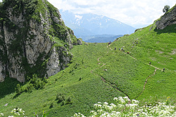 Адыгея, тур маршрут 30 через горы к морю пеший поход в горах