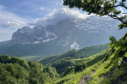 Природа, маршрут 30 через горы к морю, поход Тридцатка