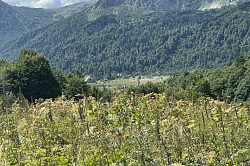 Горы на маршруте 30, поход через горы к морю