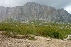 Южный склон горы Фишт, маршрут 30 через горы к морю поход