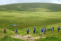 Пеший поход из Адыгеи к морю, маршрут 30 через горы к морю