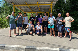 Фото с тура Легендарная Тридцатка маршрут 30 через горы к морю
  
Вручение значков и удостоверений Турист России