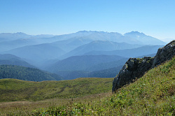 Август в горах Адыгеи, маршрут 30 через горы к морю, легендарная 30-ка