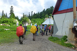 Тур поход через Фишт к морю, маршрут 30