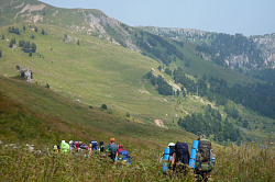 Пеший тур поход 30-ка маршрут через горы к морю