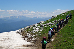 Фото с маршрута 30 - через горы к морю с легким рюкзаком