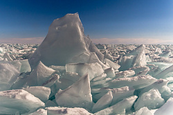 Зима на Байкале фото озера Байкал зимой