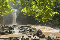 Маршрут 30, горное ущелье Руфабго