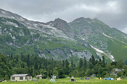 Кемпинг, маршрут 30 через горы к морю легендарный тур поход