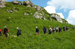 30-й легендарный тур маршрут через горы к морю пеший поход