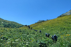 Тур маршрут 30 поход через горы к морю