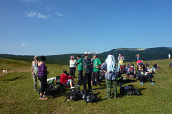 Активный тур маршрут в Адыгее через горы к морю 30-ка поход